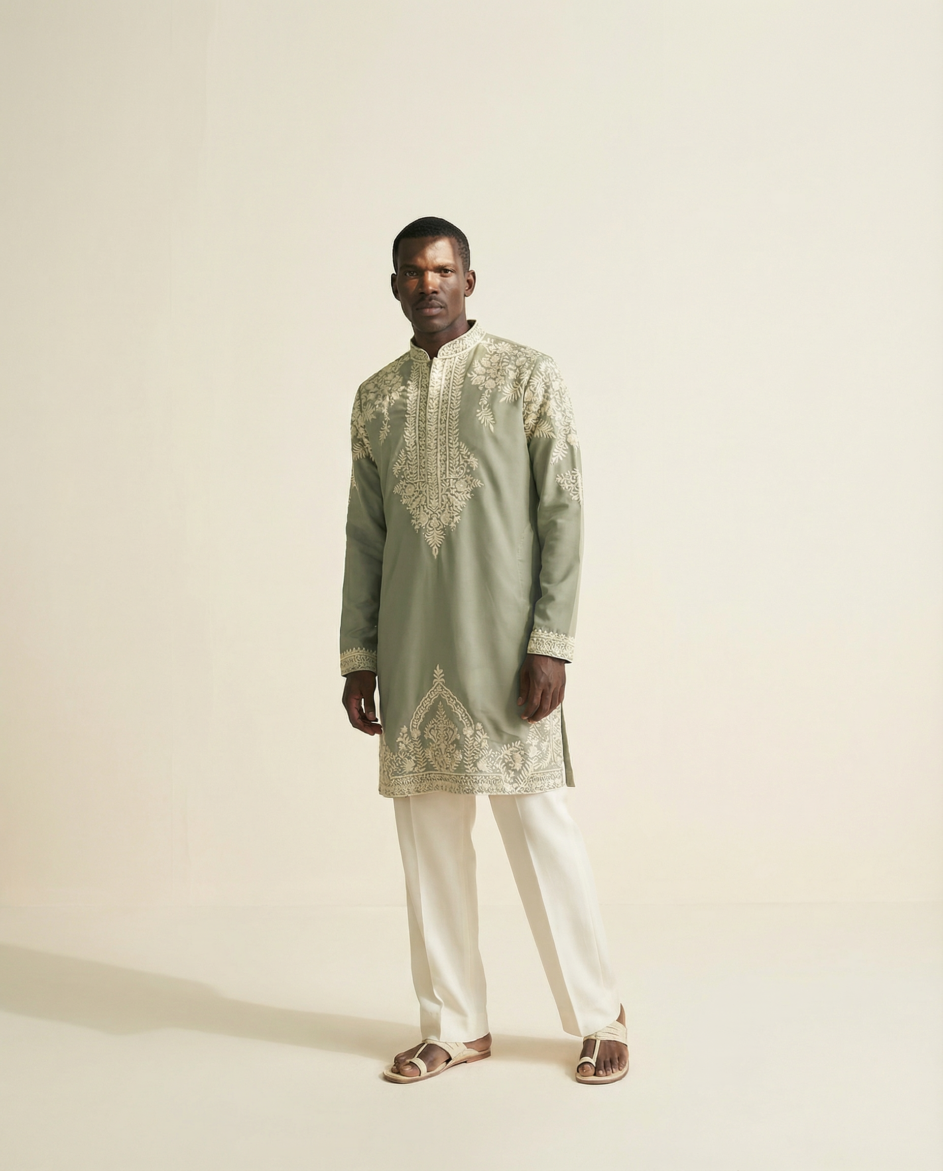 Raahi Embroidered Kurta Set