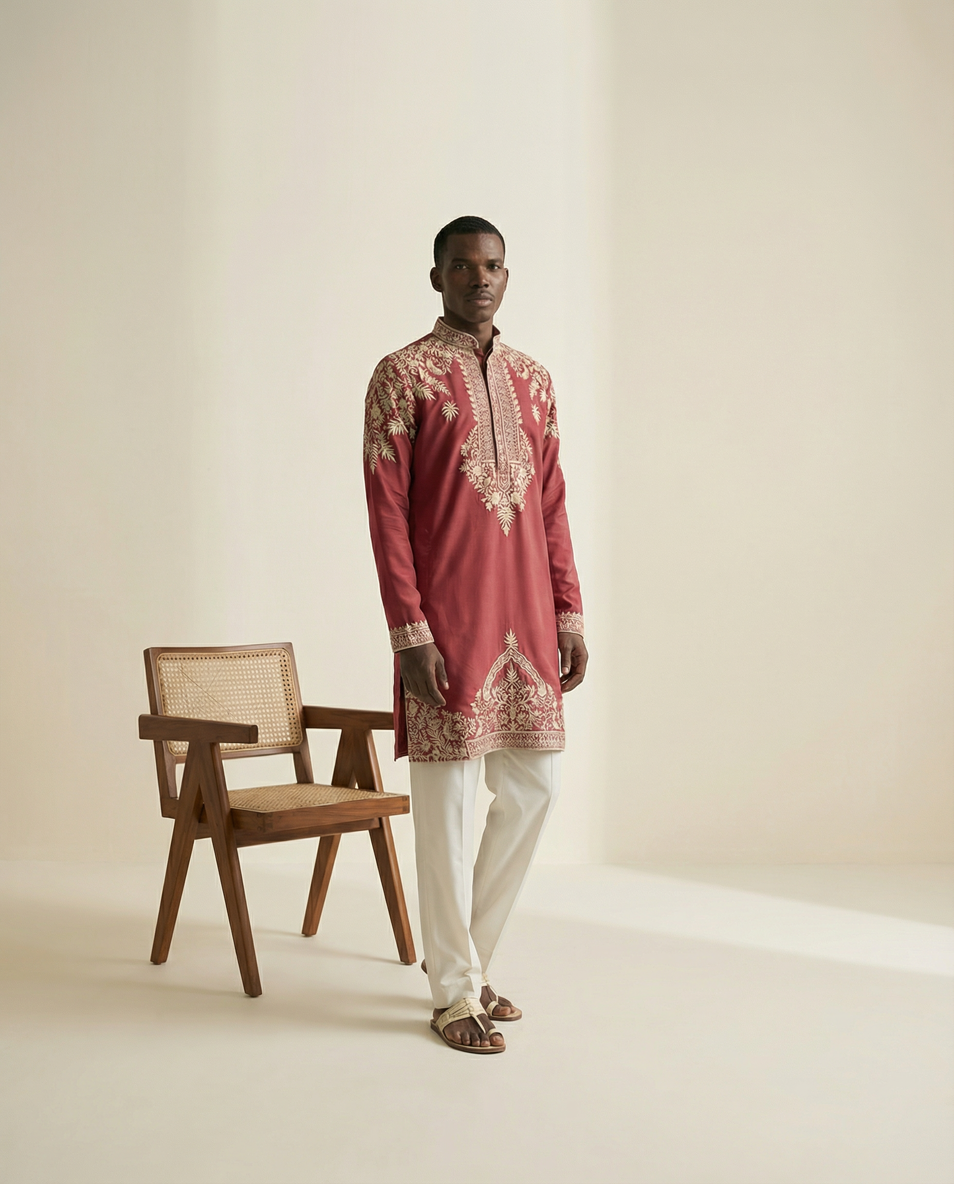 Raahi Embroidered Kurta Set