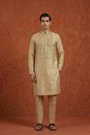 Heritage Box Embroidered Silk Kurta Set