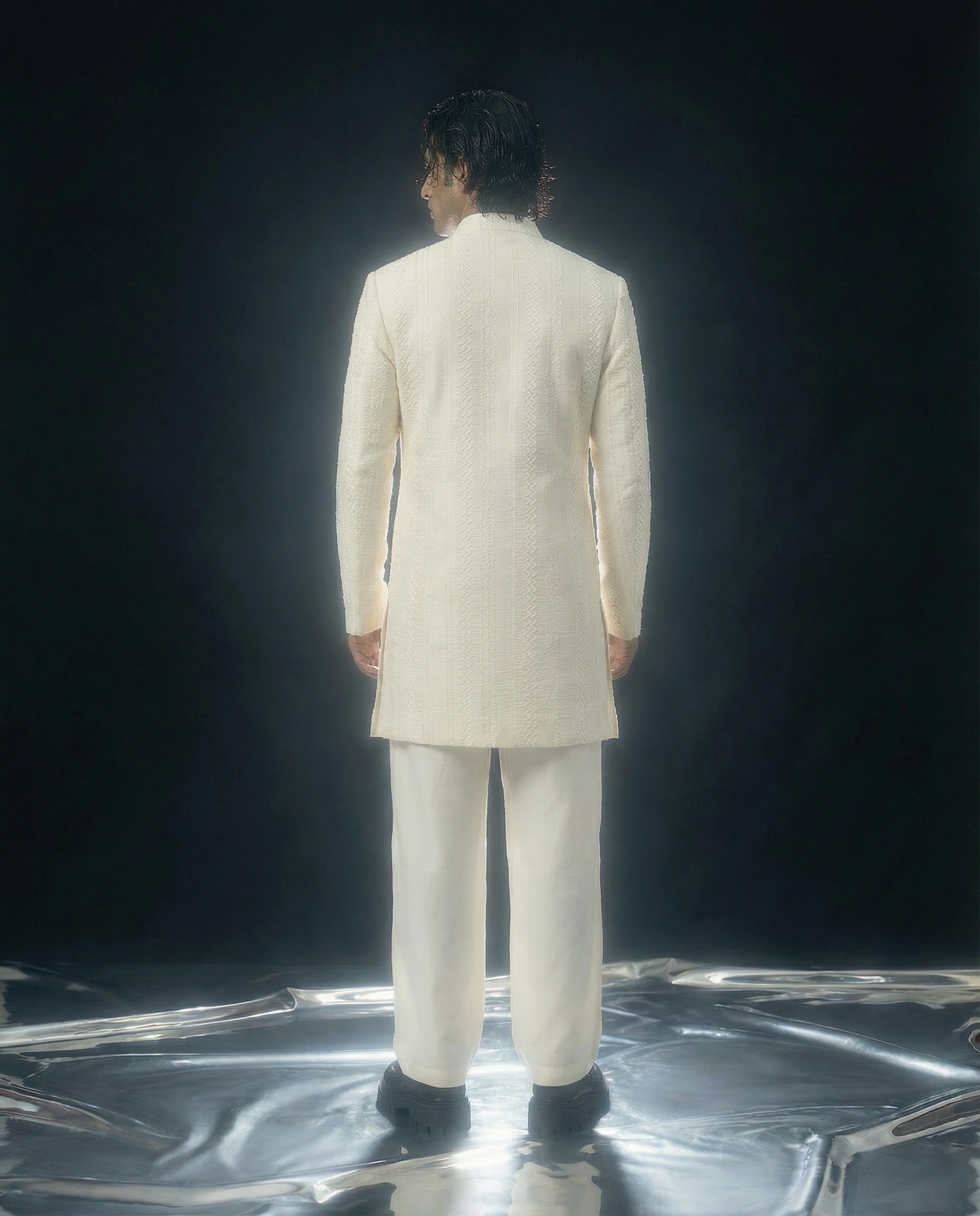 Eclipse Ivory Indo-Western