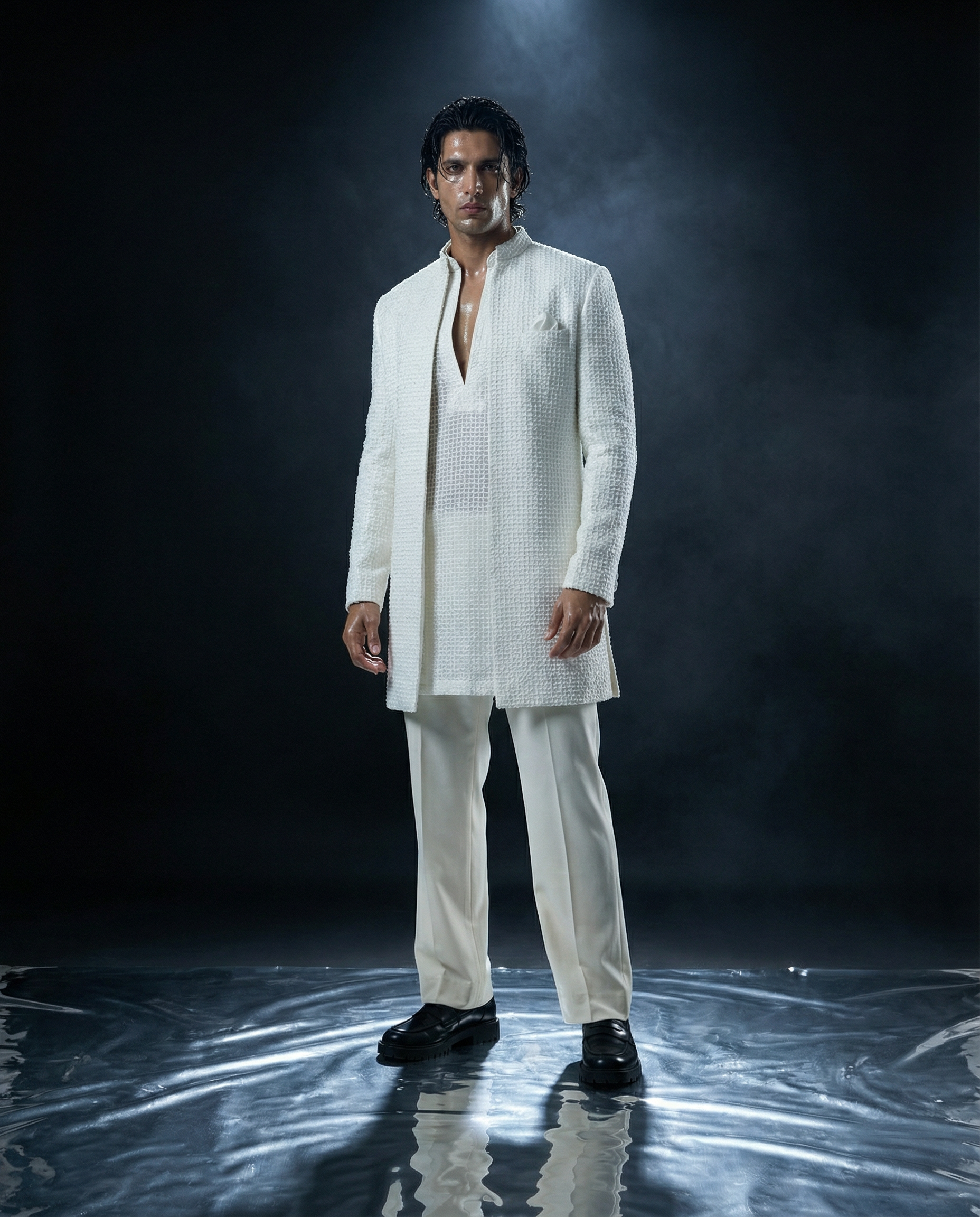 Eclipse Ivory Indo-Western 2