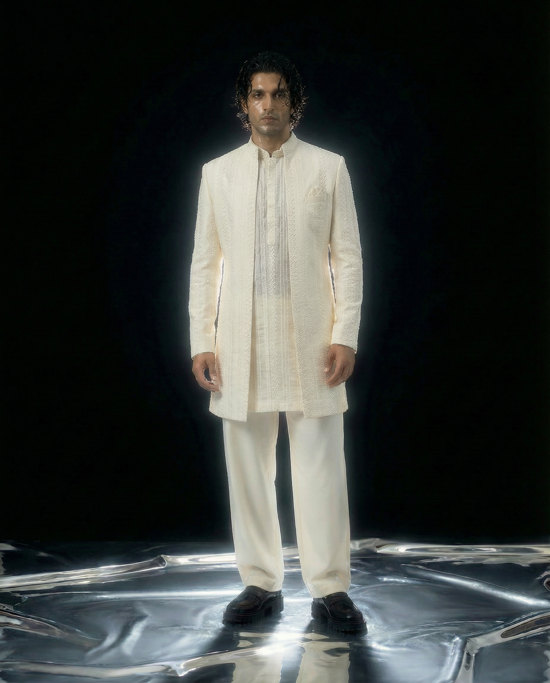 Eclipse Ivory Indo-Western