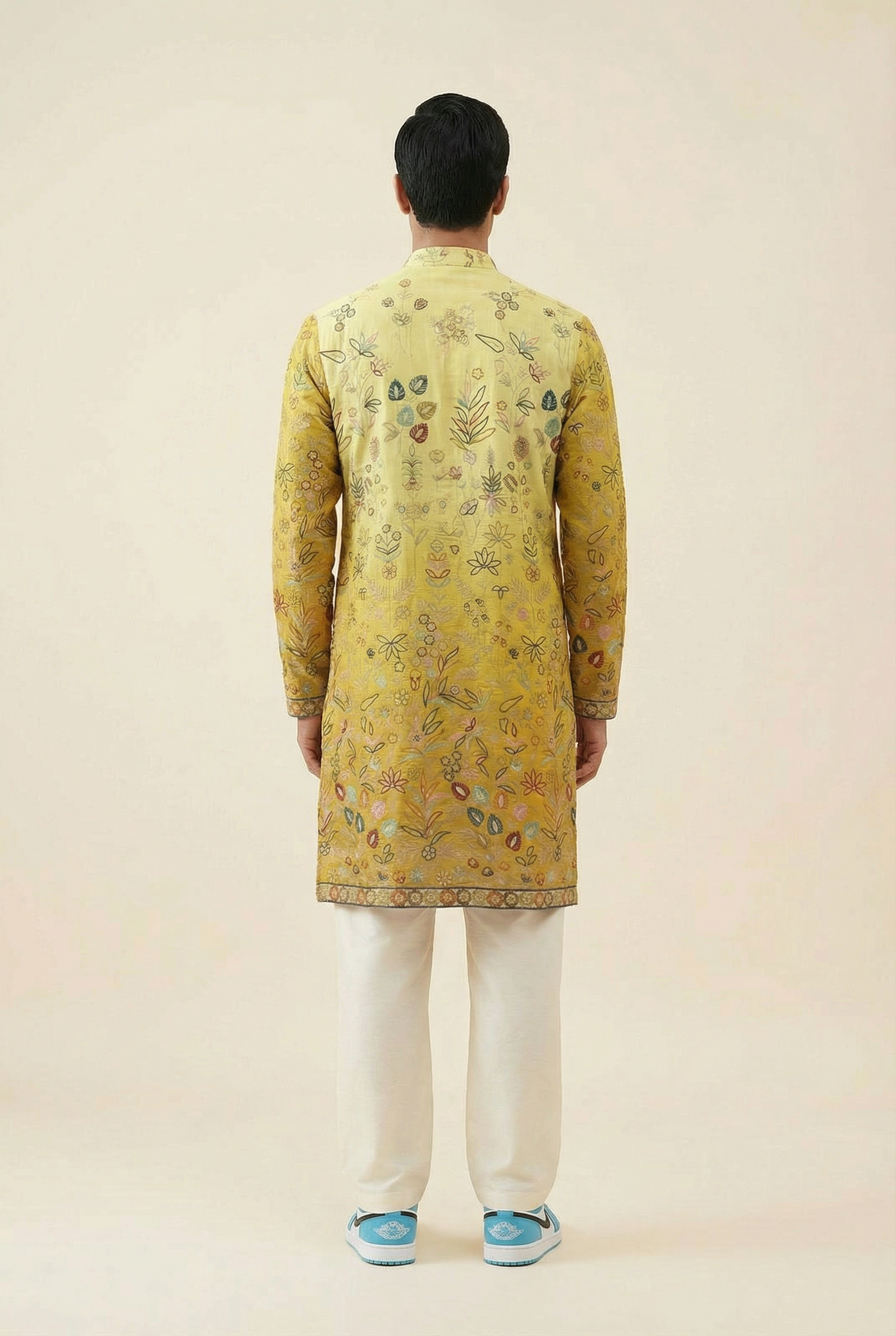 Floral Summer Cotton Kurta