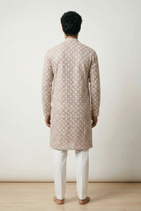 Floral Jaal Embroidered Kurta Set