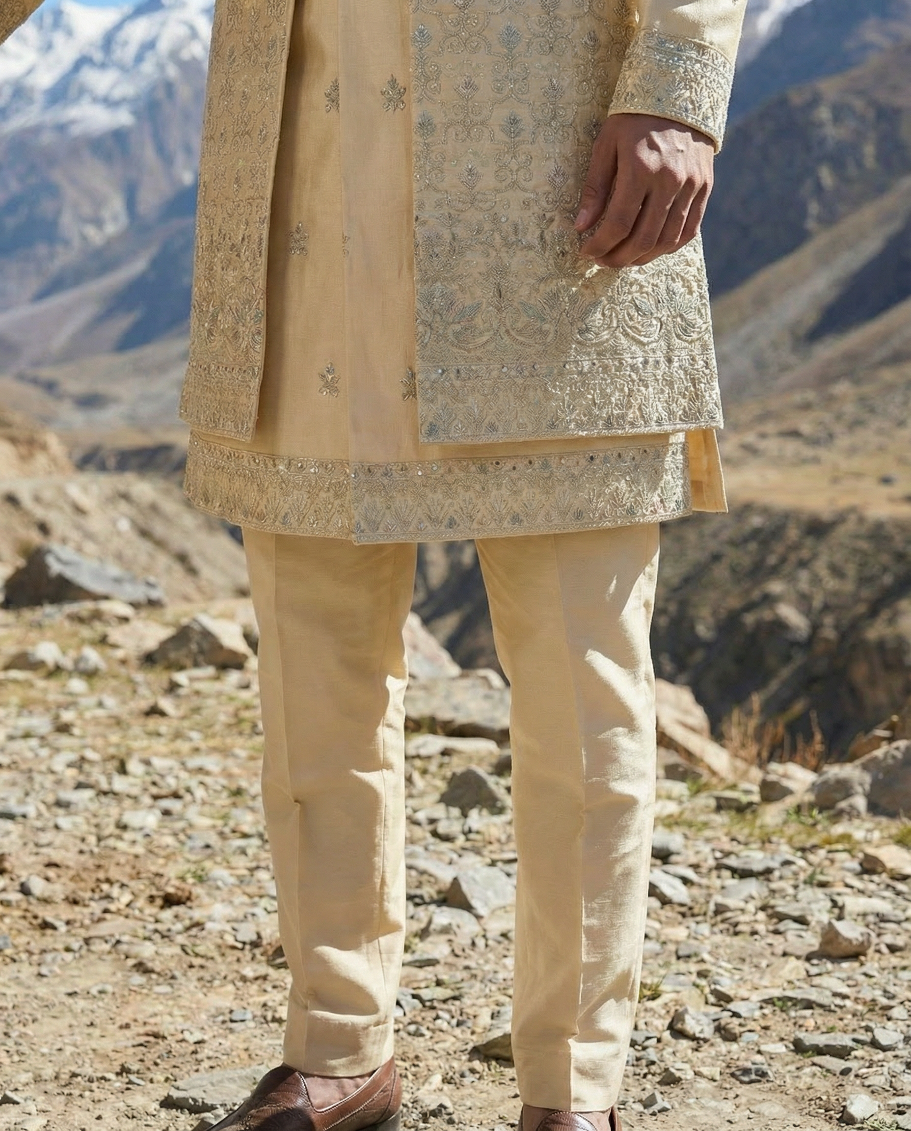 Aurelian Embroidered Jacket Set