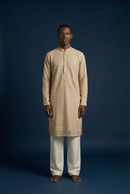 Textured Threadwork Kurta