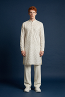 Chevron Sequin Georgette Kurta
