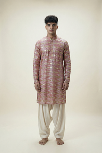 Zigzag Kurta Patiyala Set