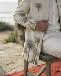 Maré Palm Zipper Jacket