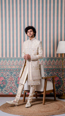 Golden Noor Sherwani