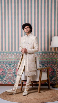 Golden Noor Sherwani