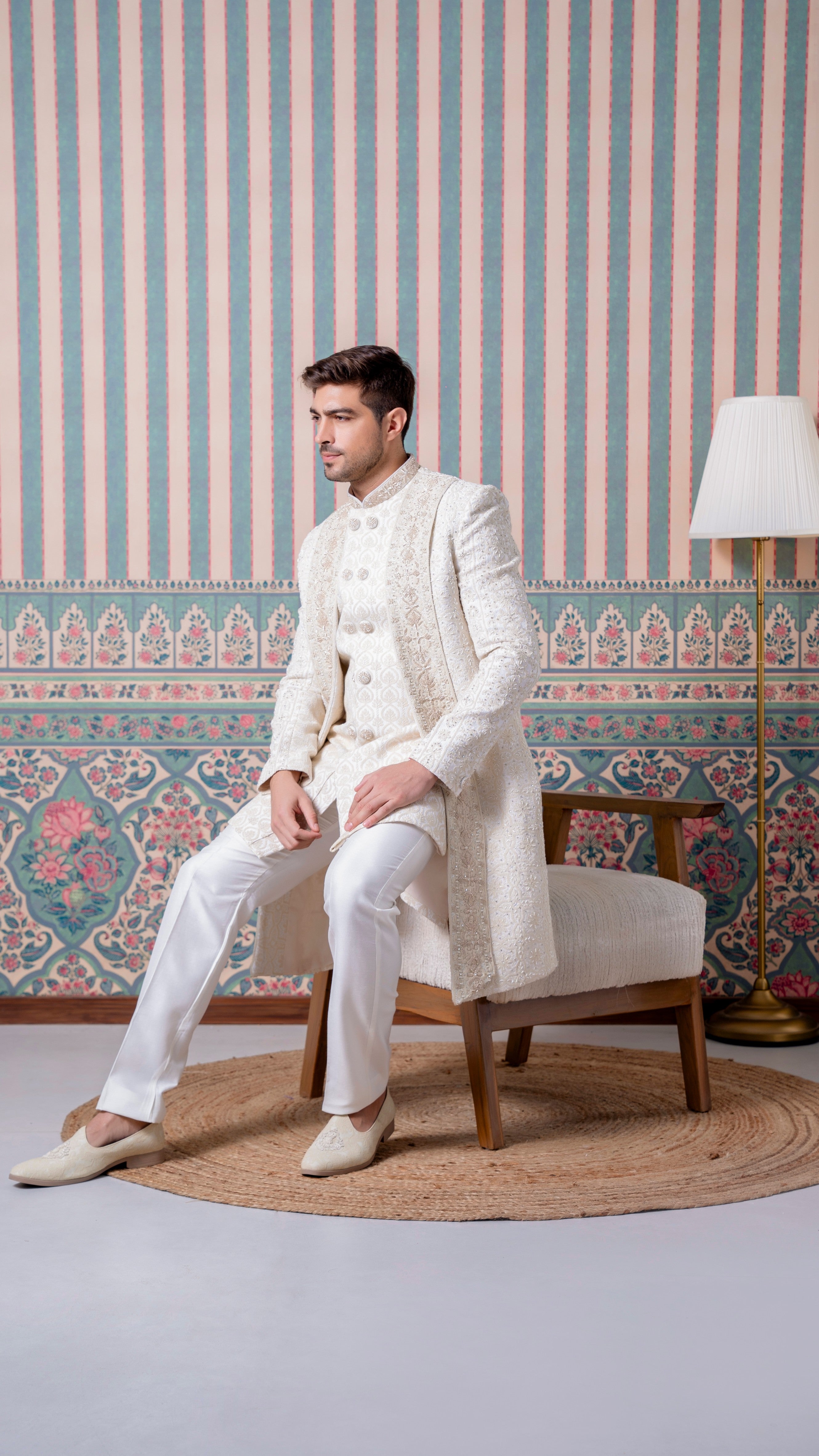 Regal Ivory Signature Sherwani